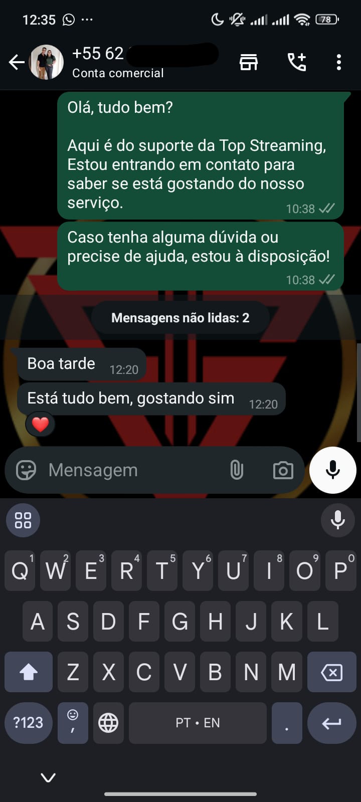 Depoimento de cliente 4